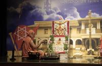 Shiva Pujana by HH Swamiji (Picture Courtesy: Sanjana Hervatte Bantwal)
